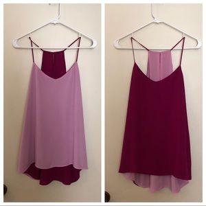 Reversible tank